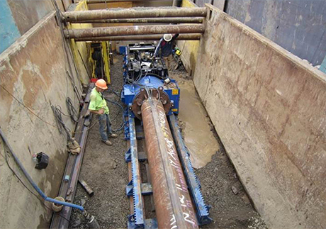 Works For Sanitary Main Lines In Yanbu