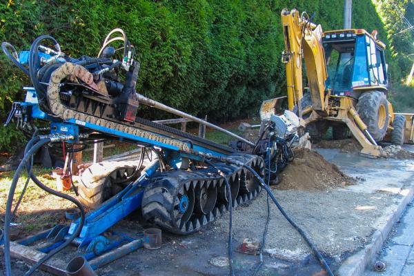 الخط الرئيسي للصرف الصحي في أحياء المحمدية والرحمانية – الرياض