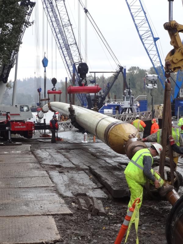 خط أنابيب معالجة مياه الصرف الصحي سليبية، الكويت