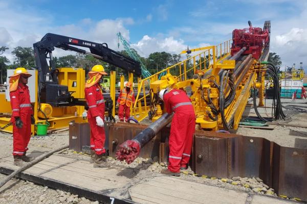 أعمال الحفر الموجه بالأحساء -2 HOA (محطة مزاوي الفرعية)